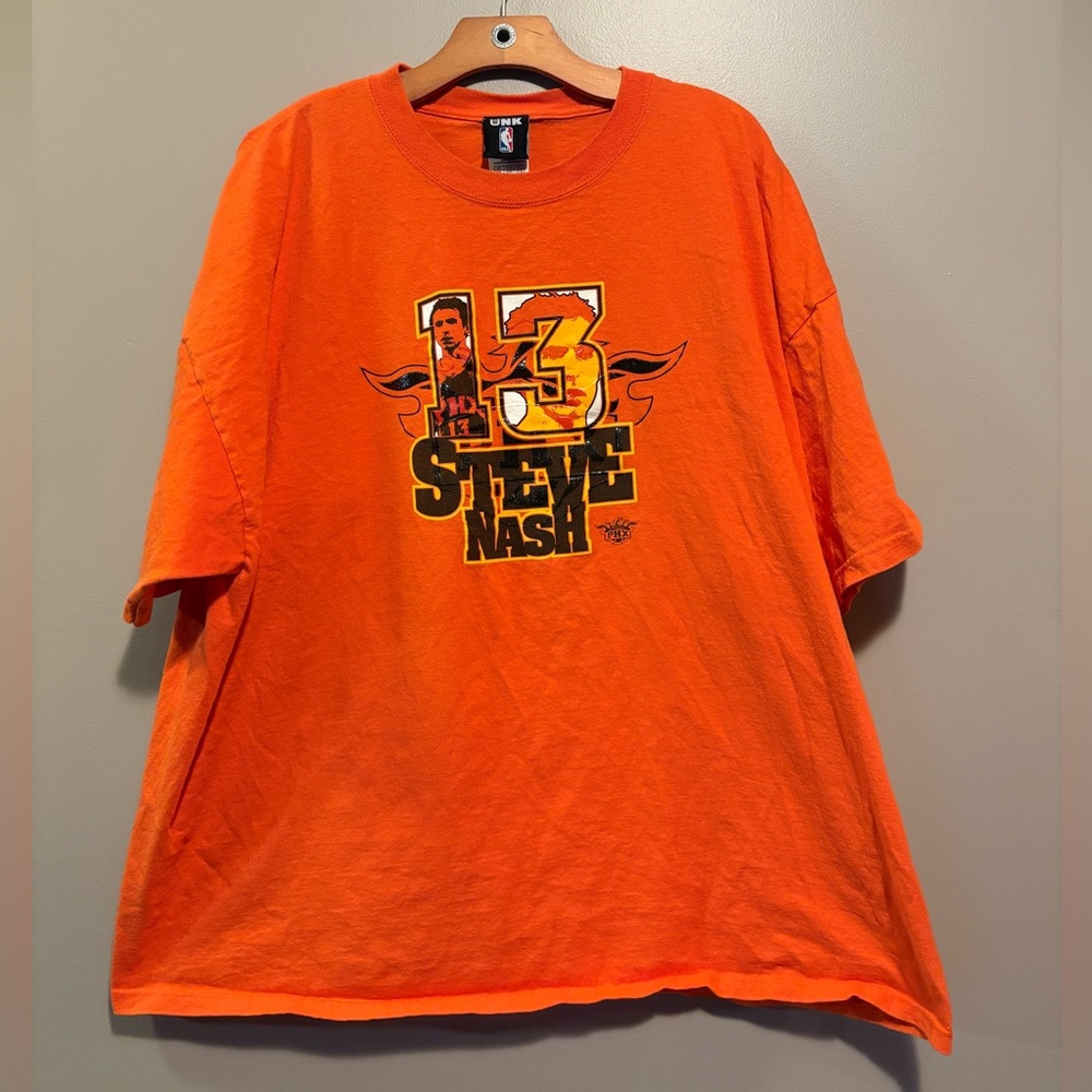 Orange Steve Nash Graphic T-Shirt